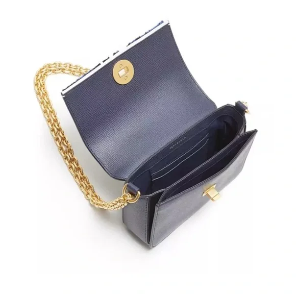 NWT Luxury Maximalist Couture Authentic Tory Burch Kira Fil Coupé Shoulder Bag - Picture 8 of 17